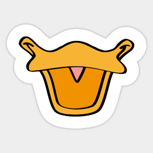 Duck smile Sticker